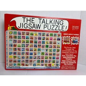 Buffalo Games The Talking Jigsaw Puzzle The Office Building 560 Pcs 1991 Vintage